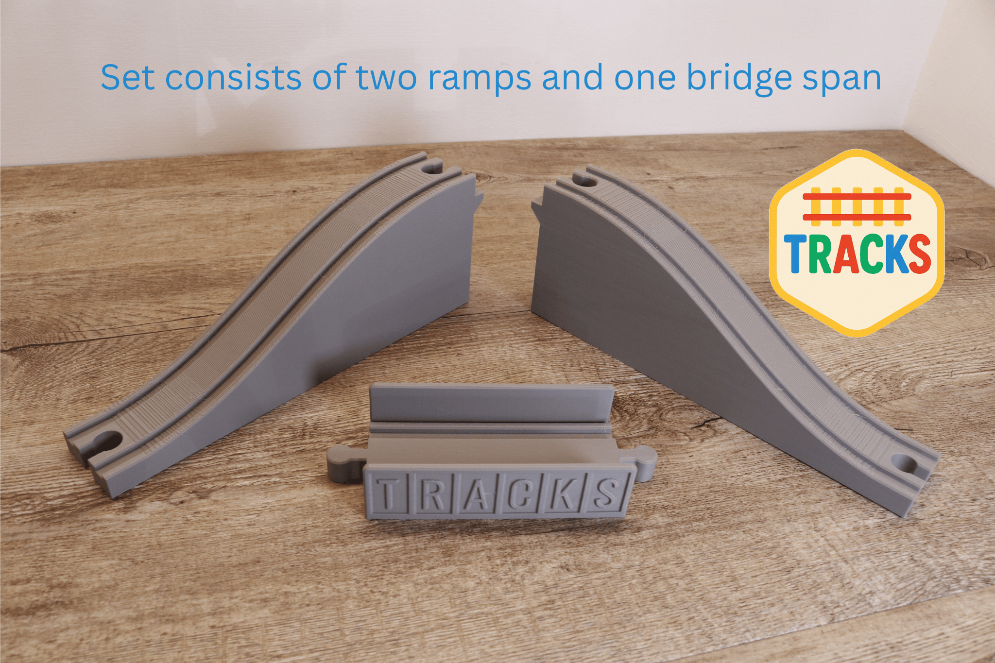 Bridge Set for Wooden Track